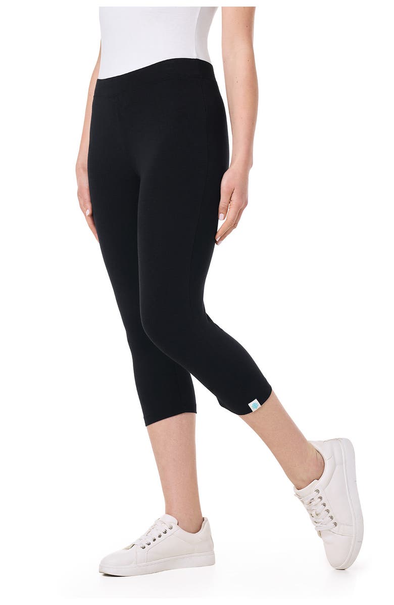 Coolibar Summer Capris - UPF 50+ Sun Protection - Monterey, Alternate, color, Black