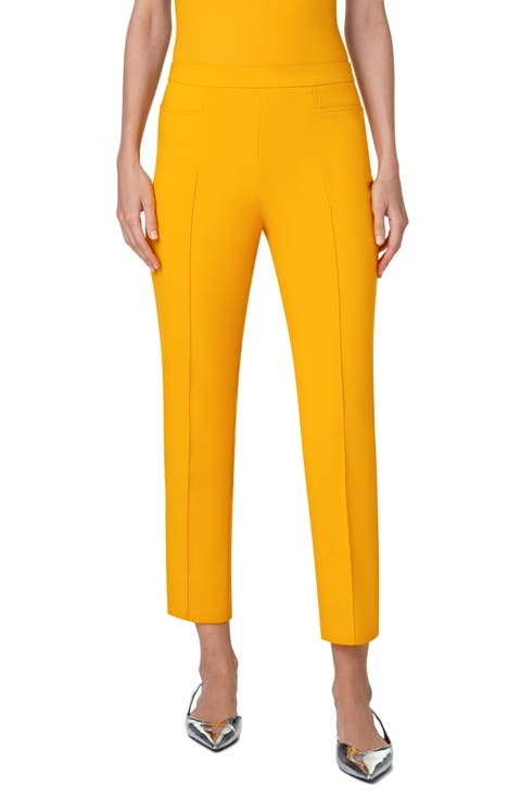 Franca Techno Cotton Blend Crop Pants