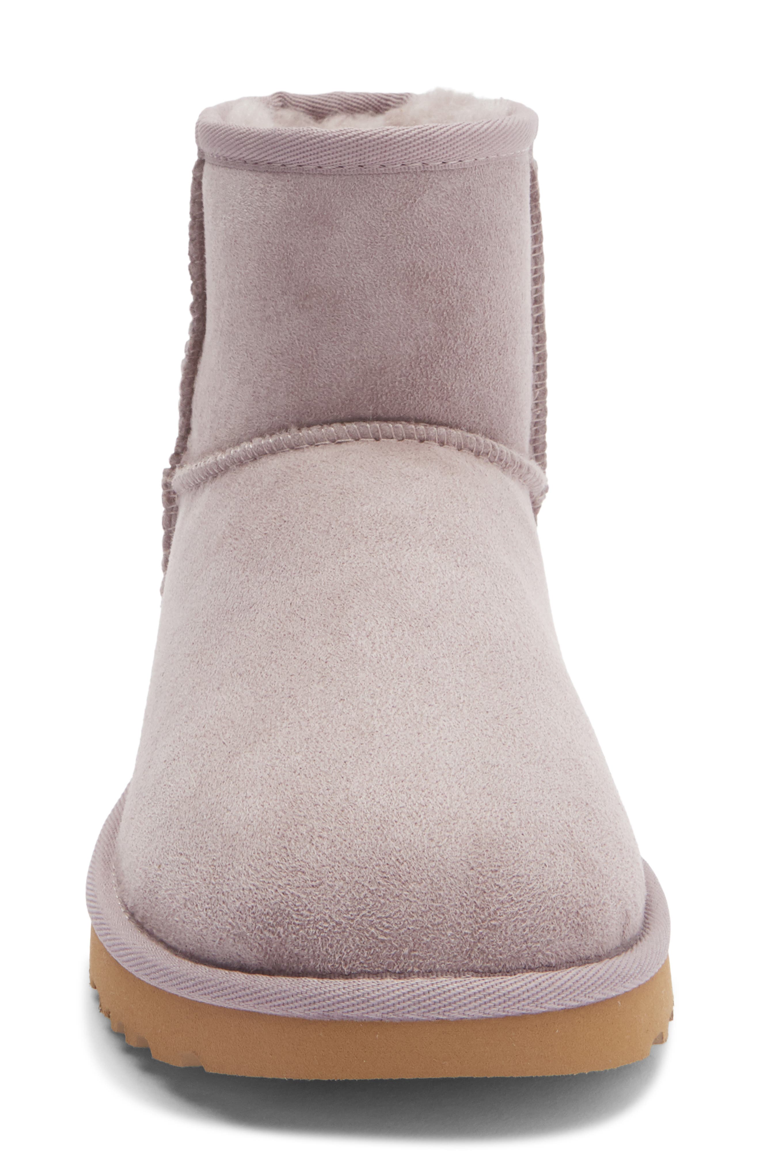 UGG<sup>®</sup> UGG Classic Mini II Genuine Shearling Lined Boot, Alternate, color, Sugarplum
