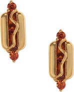 Girls Crew Hot Dog Stud Earrings