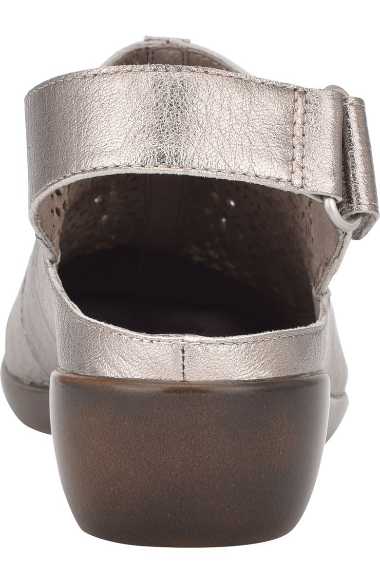 Easy Spirit Dawn Slingback Clog, Alternate, color, Latte Leather