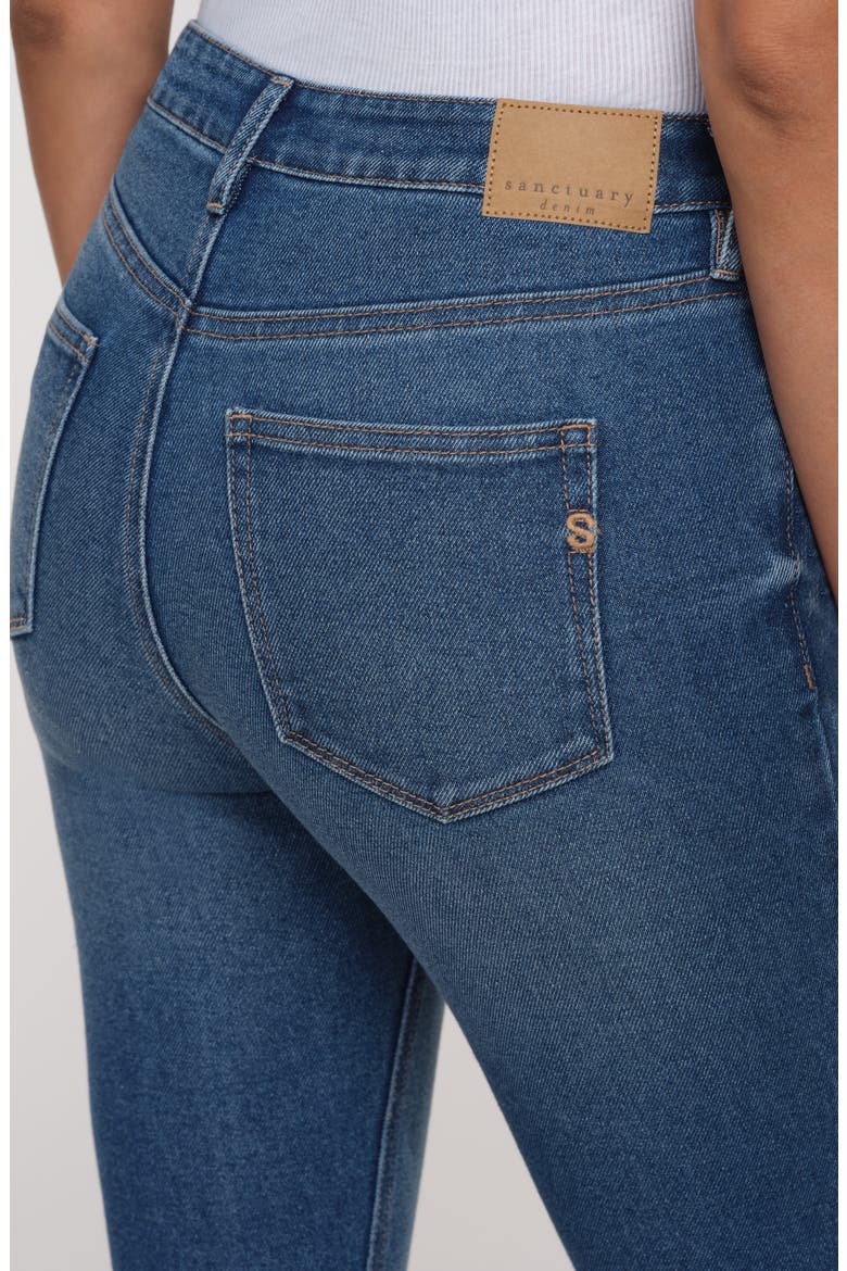 Lyra Mid Rise Bootcut Jeans, Alternate, color, MEDIUM WASH
