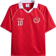 PUMA Kids' Raglan Sleeve Rugby Polo