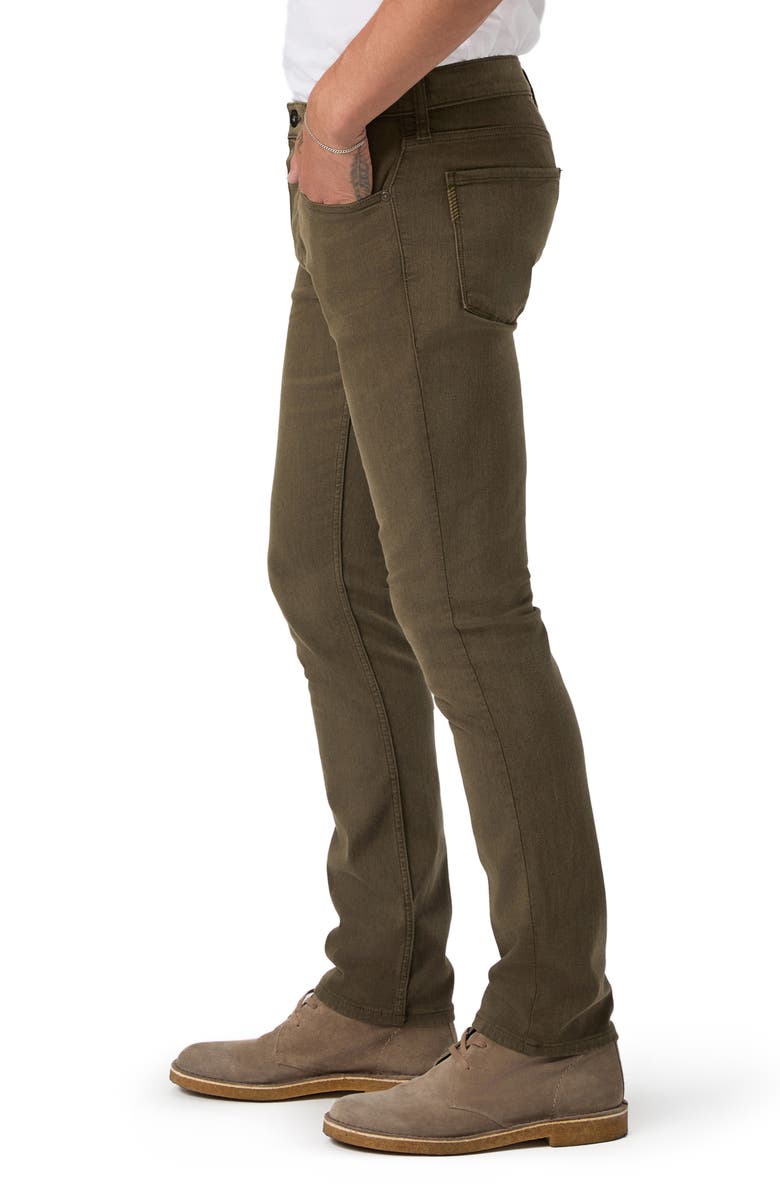 PAIGE Federal Slim Straight Leg Jeans, Alternate, color, Olive Branch