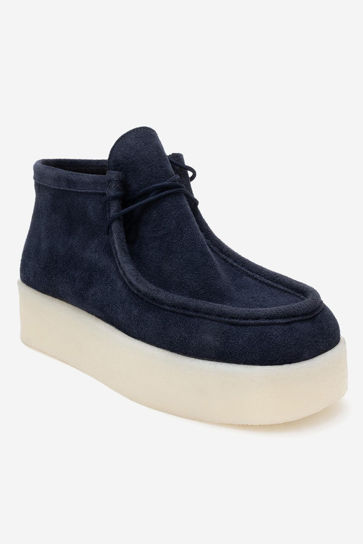 Navy Suede