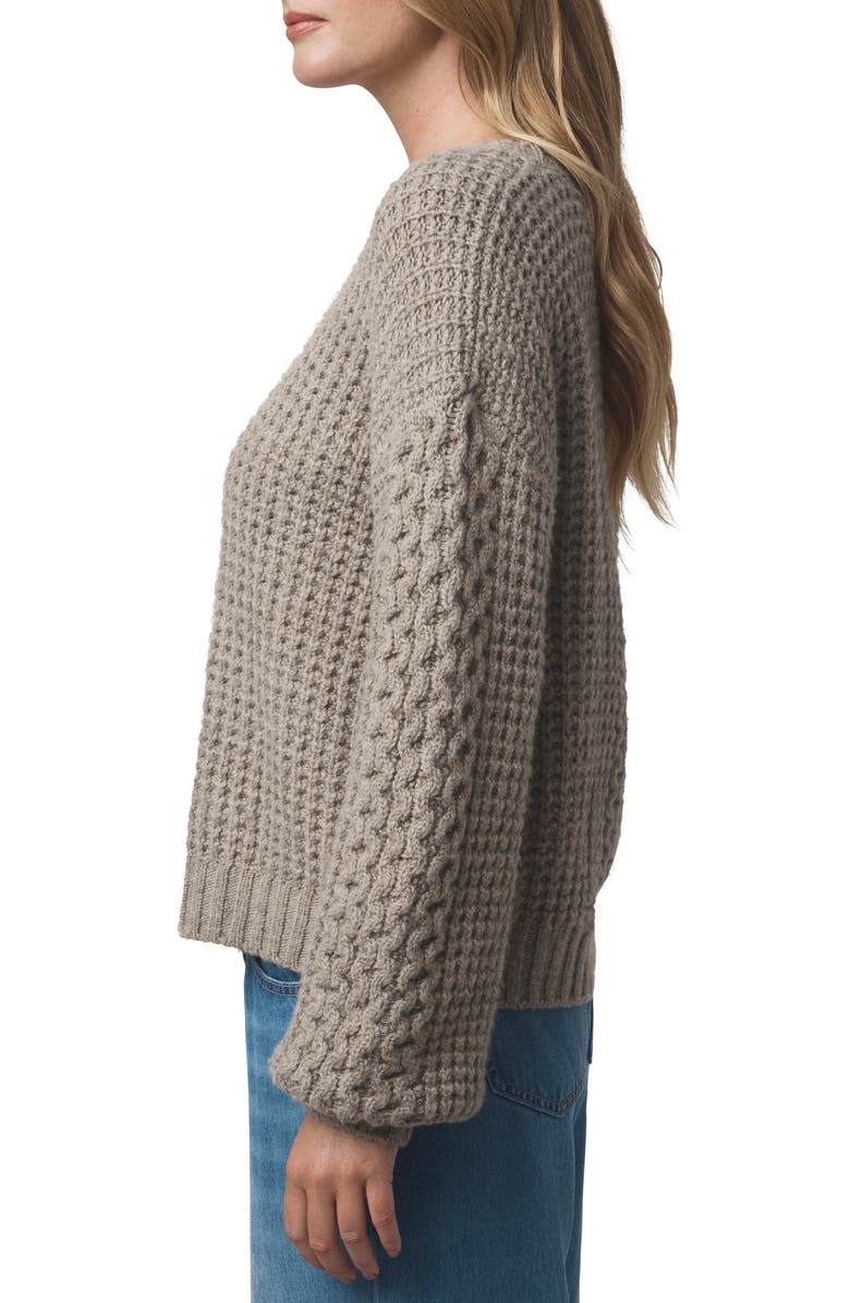 Splendid Celeste Cable Stitch Sweater, Alternate, color, Light Cedar Beige Heather