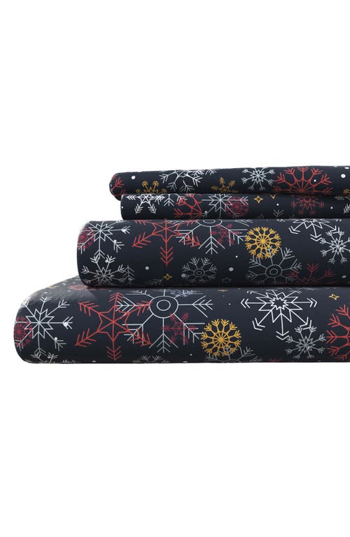 Woven & Weft Turkish Cotton Flannel Holiday Sheet Set