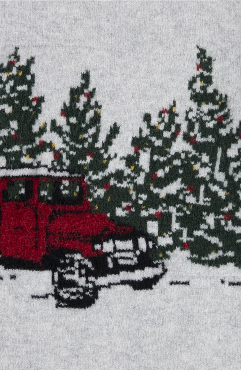 abercrombie kids Kids' Intarsia Sweater, Alternate, color, Anf Light Grey Heather