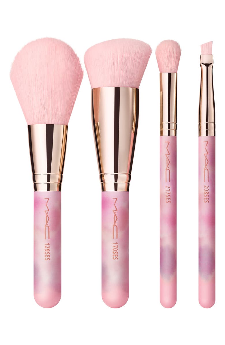 MAC Cosmetics Boldly Bare Mini Brush Kit $123 Value, Main, color,