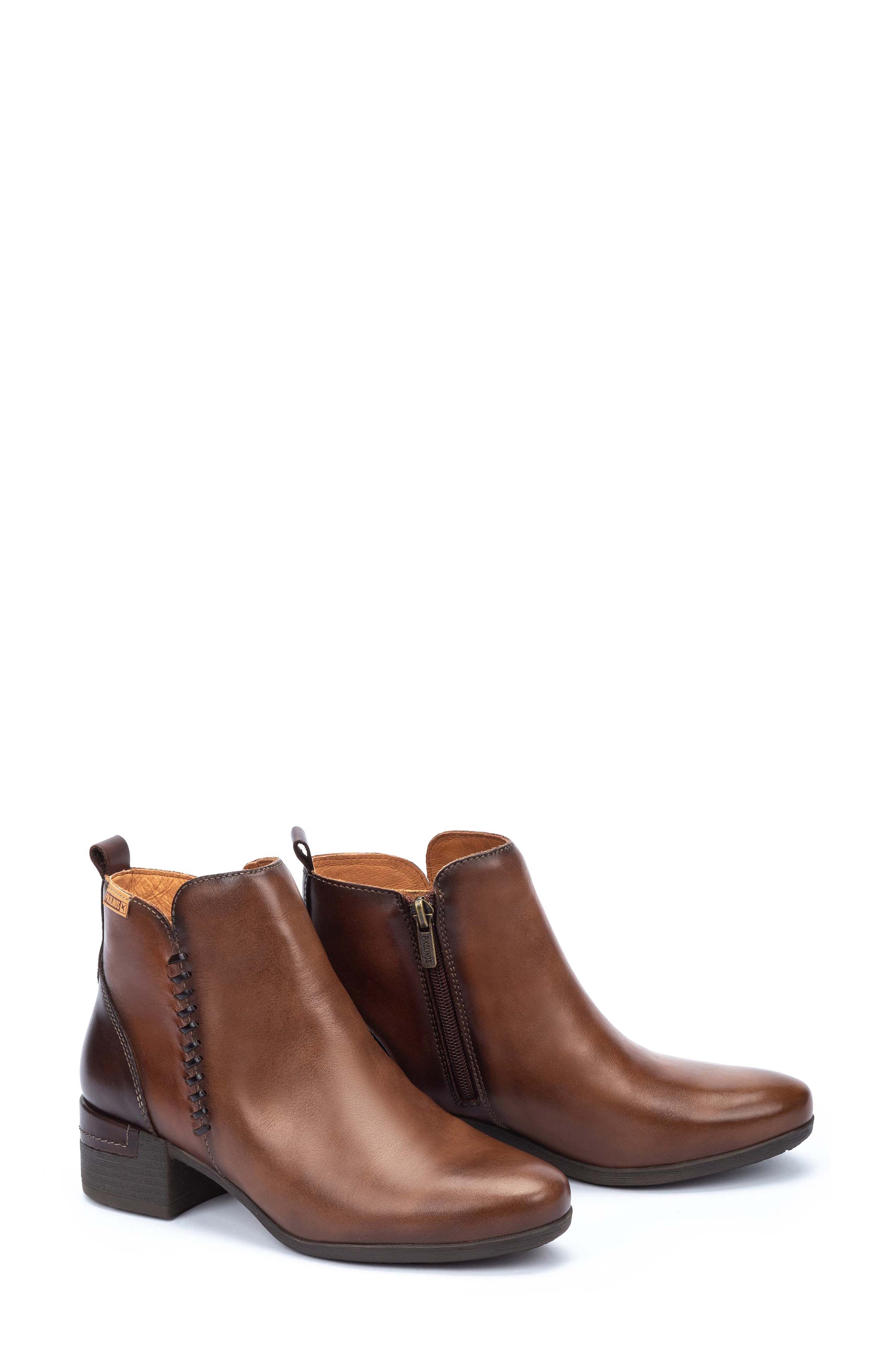 Malaga Bootie, Alternate, color, TOPO
