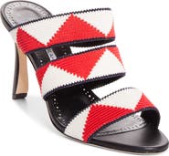 Manolo Blahnik Capro Slide Sandal