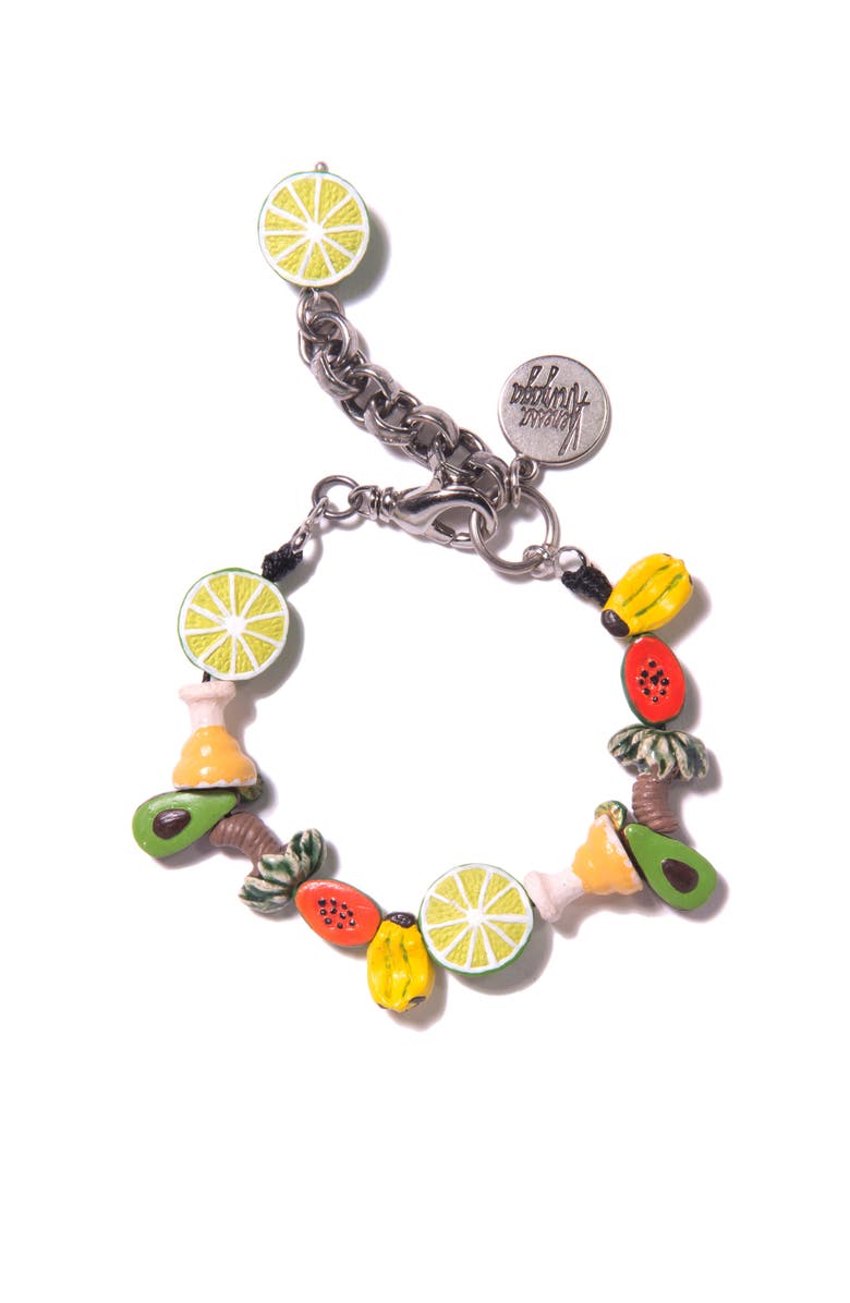 Venessa Arizaga Cutie Fruity Bracelet, Main, color, Multi