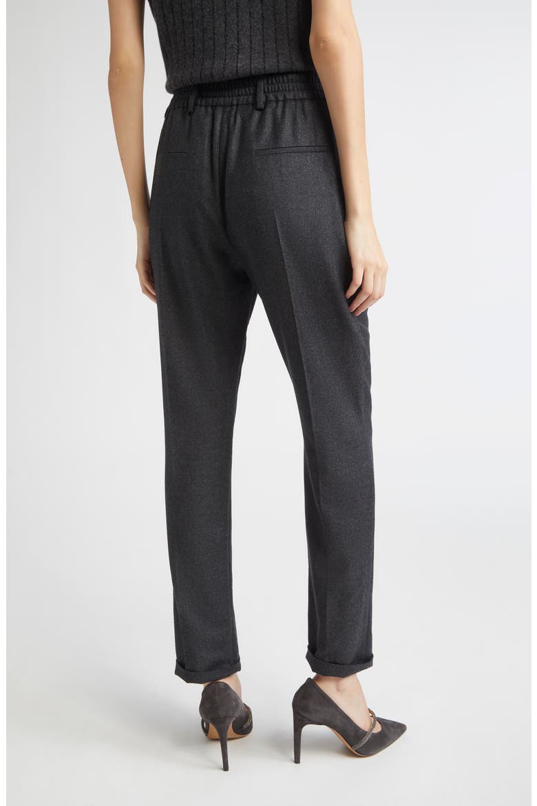 Soft Slim Fit Pants, Alternate, color, 15 SMOKE GRAY MELANG