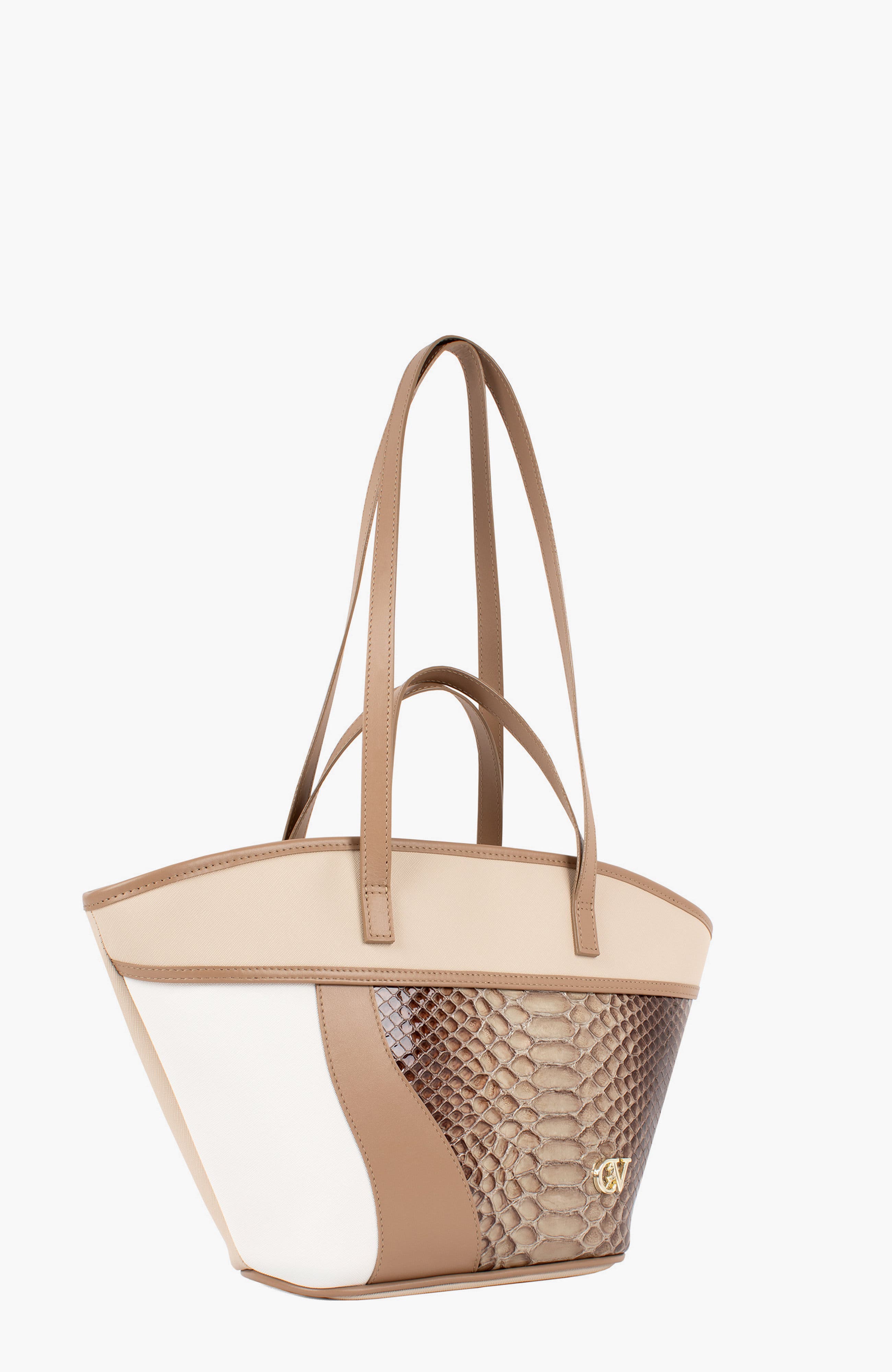 CV By Cavalinho 656 Handbag, Alternate, color, Beige / White
