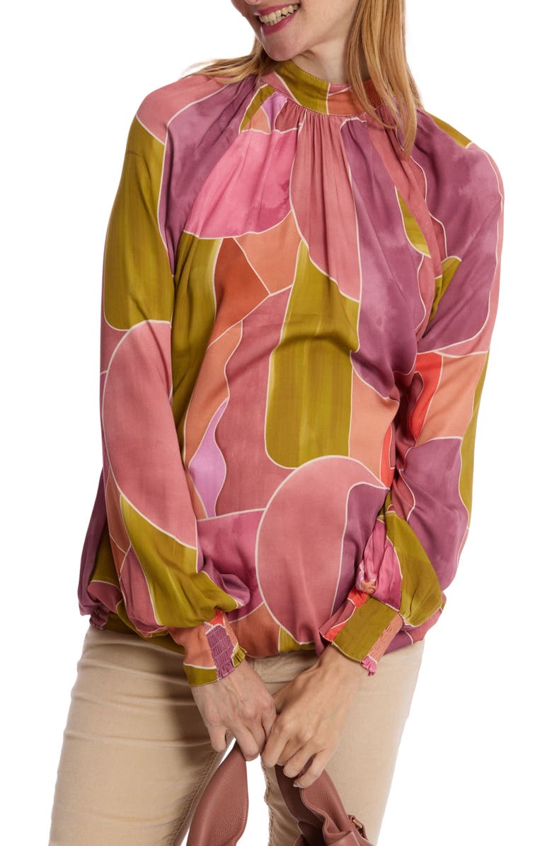 Cache Coeur Gaby maternity and nursing blouse, Alternate, color,