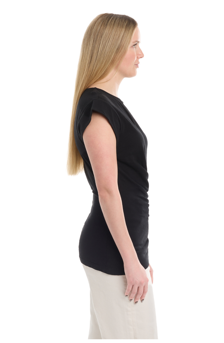 Wilt Boat Neck Rolled Cuff Tee, Alternate, color,