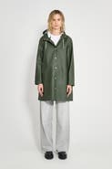 Stutterheim Mosebacke Hooded Long Sleeve Raincoat
