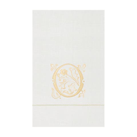Letter O Towel