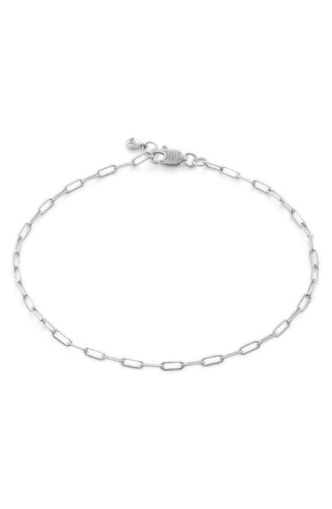 Paper Clip Chain Bracelet