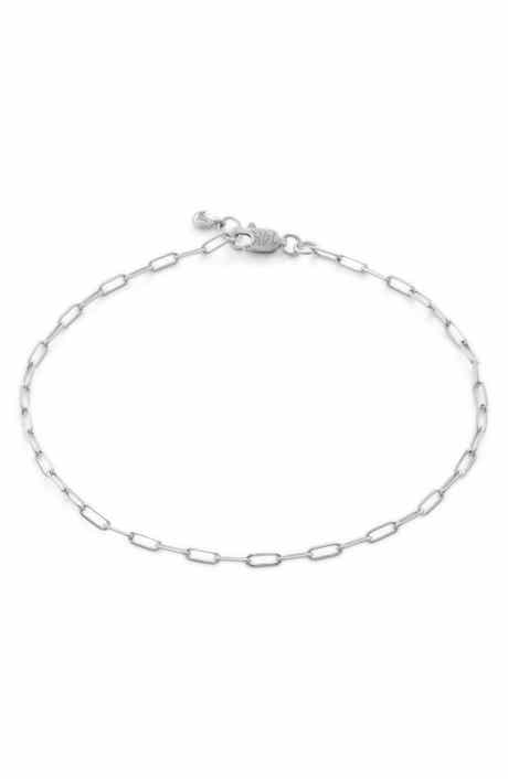 Monica Vinader Paper Clip Chain Bracelet