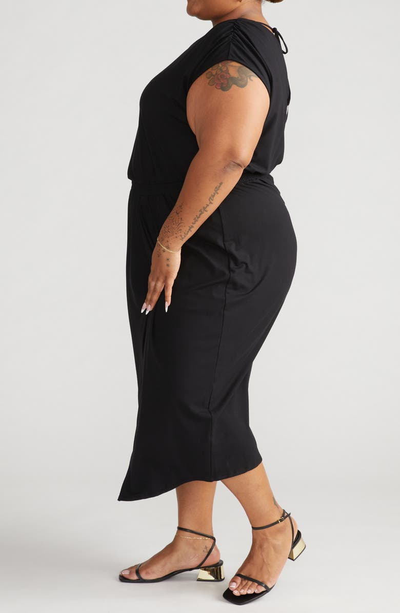 Universal Standard Havana Divine Liquid Jersey Dress, Alternate, color, 