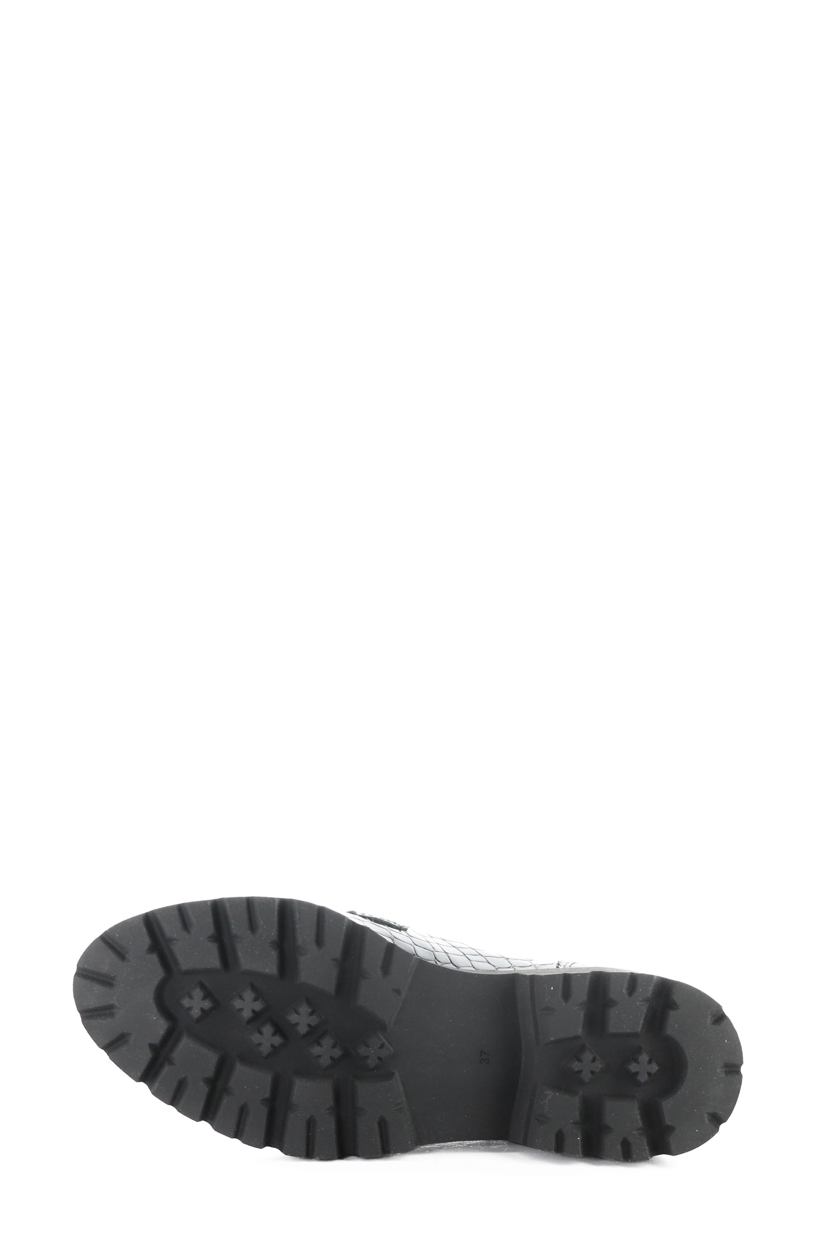 Brisa Platform Lug Loafer, Alternate, color, GREY