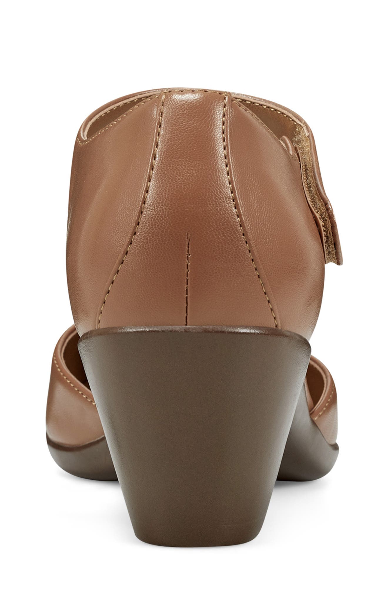 Easy Spirit Casity d'Orsay Mid Pump, Alternate, color, Medium Brown
