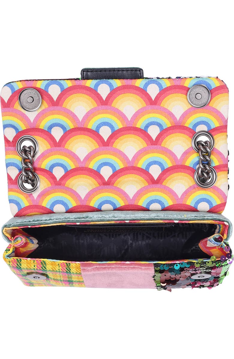 Kurt Geiger London Mini Kensington Upcycled Crossbody Bag, Alternate, color,