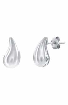 SIMONA Puffy Teardrop Stud Earrings