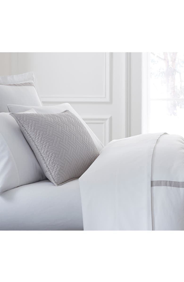 Boll & Branch Heritage Quilted Organic Cotton Sham, Alternate, color, 