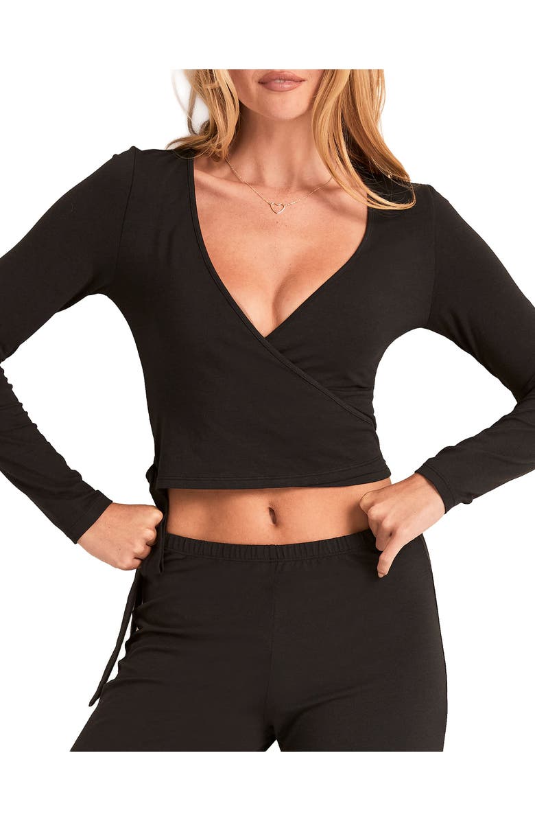 Adore Me Jersey Ballet Wrap, Main, color,