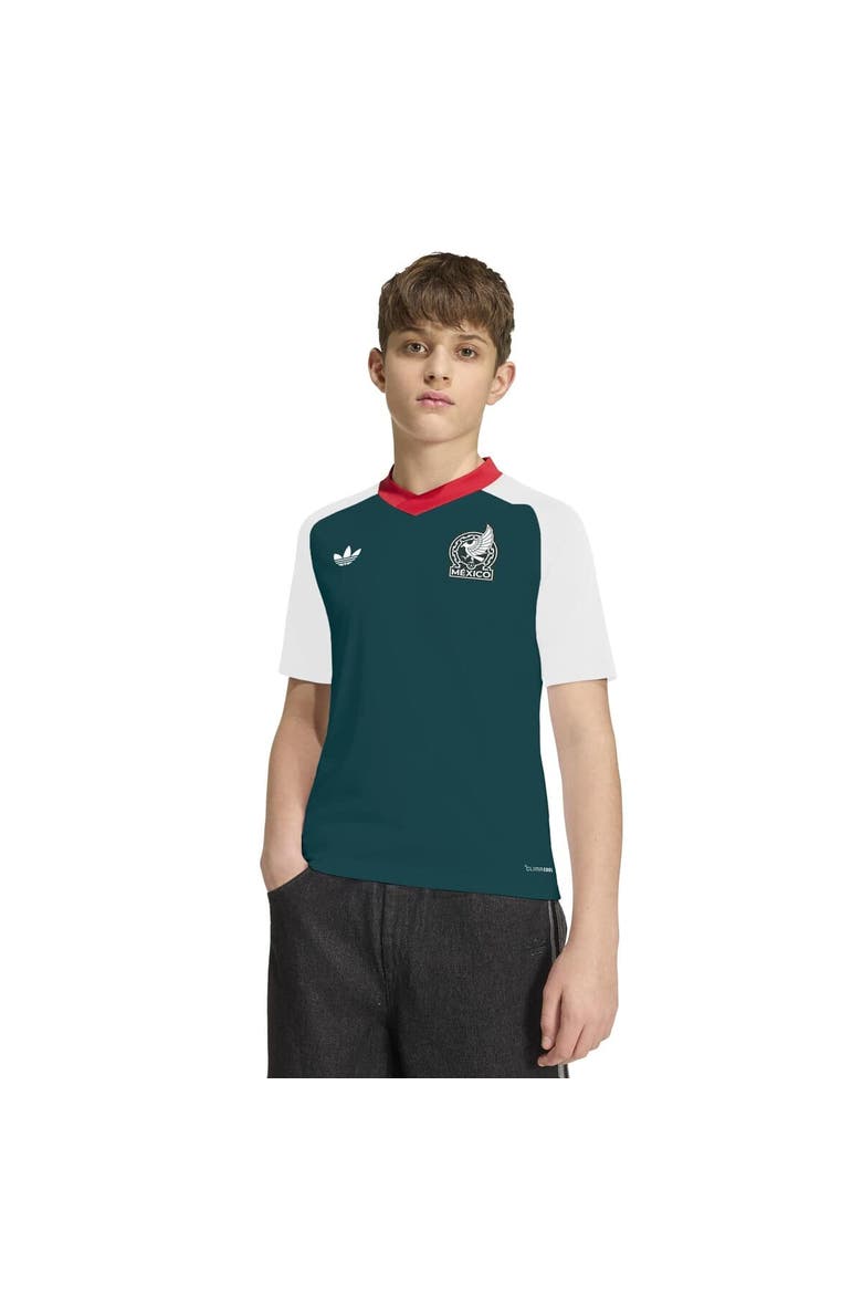 Youth adidas White Mexico National Team 2026 Pre-Match Top, Main, color, White