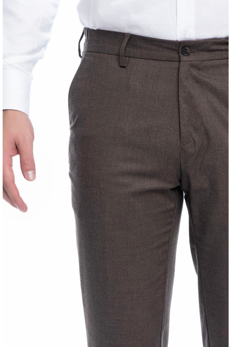 Aloda Straight Leg Pants, Alternate, color, BROWN