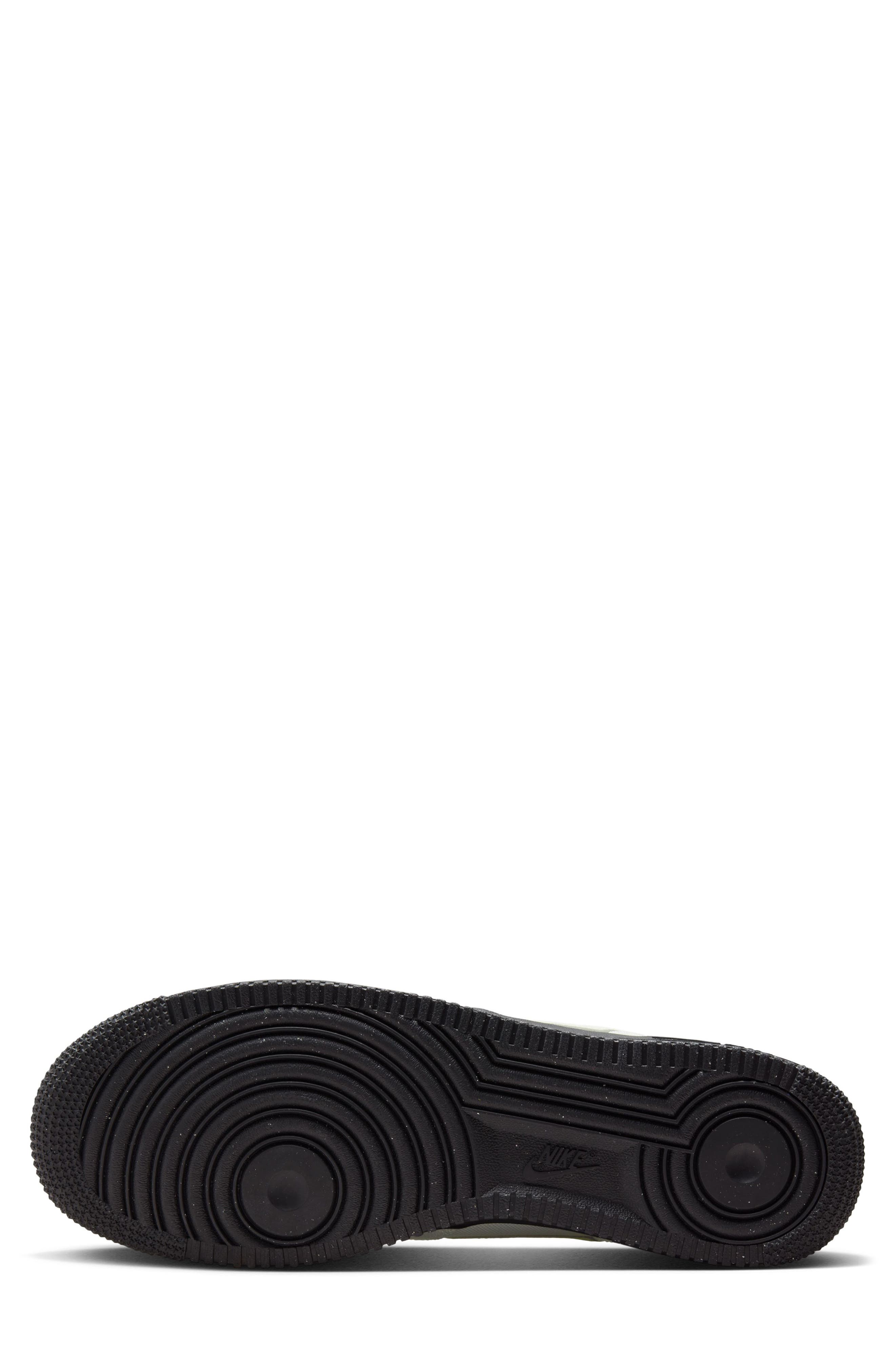 Nike Air Force 1 '07 LV8 Sneaker, Alternate, color, Sea Glass/ Black/ Chlorophyll