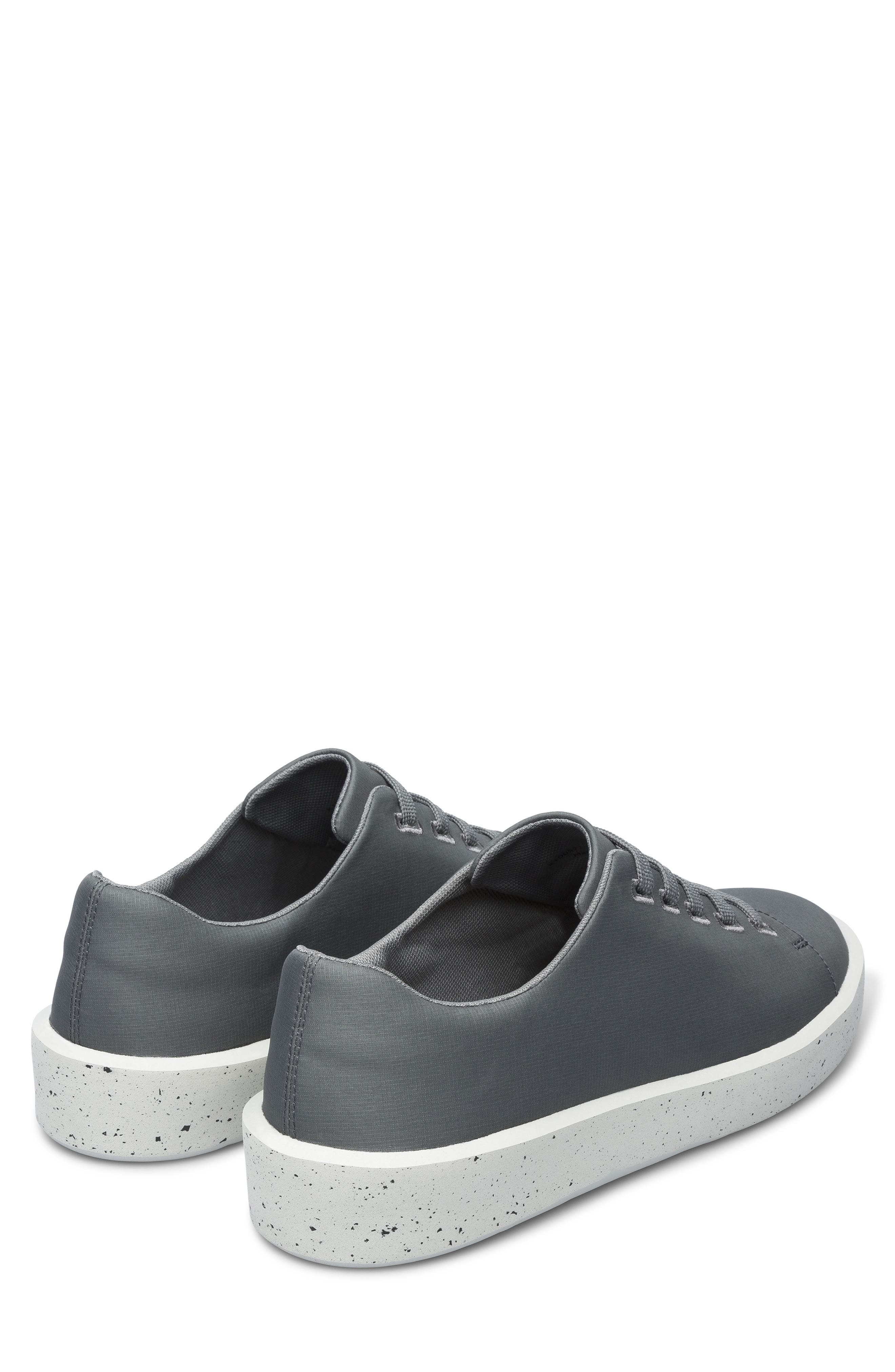 Courb Leather Sneaker, Alternate, color, MEDIUM GRAY