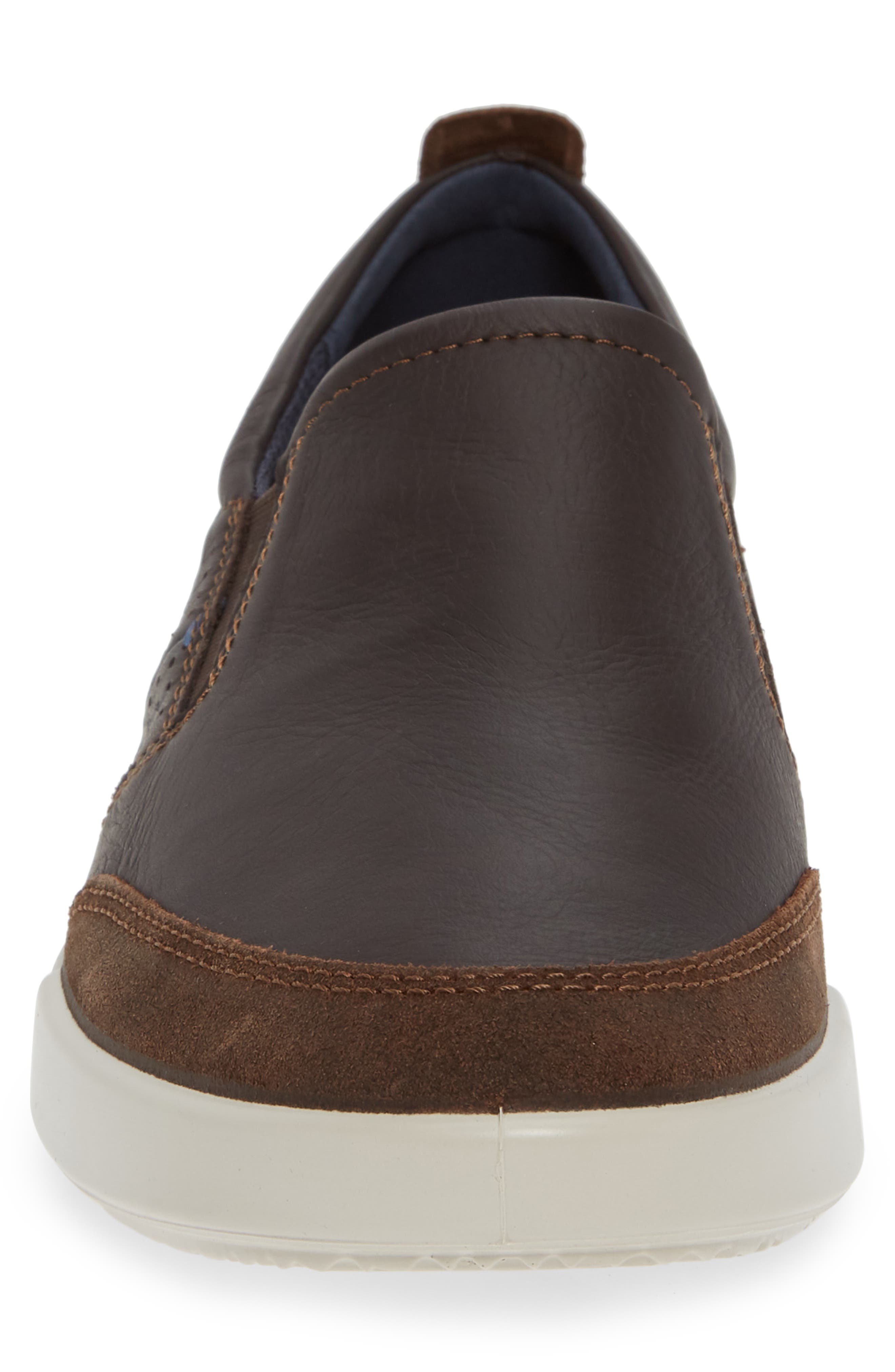 Collin 2.0 Slip-On Sneaker, Alternate, color, COFFEE LEATHER