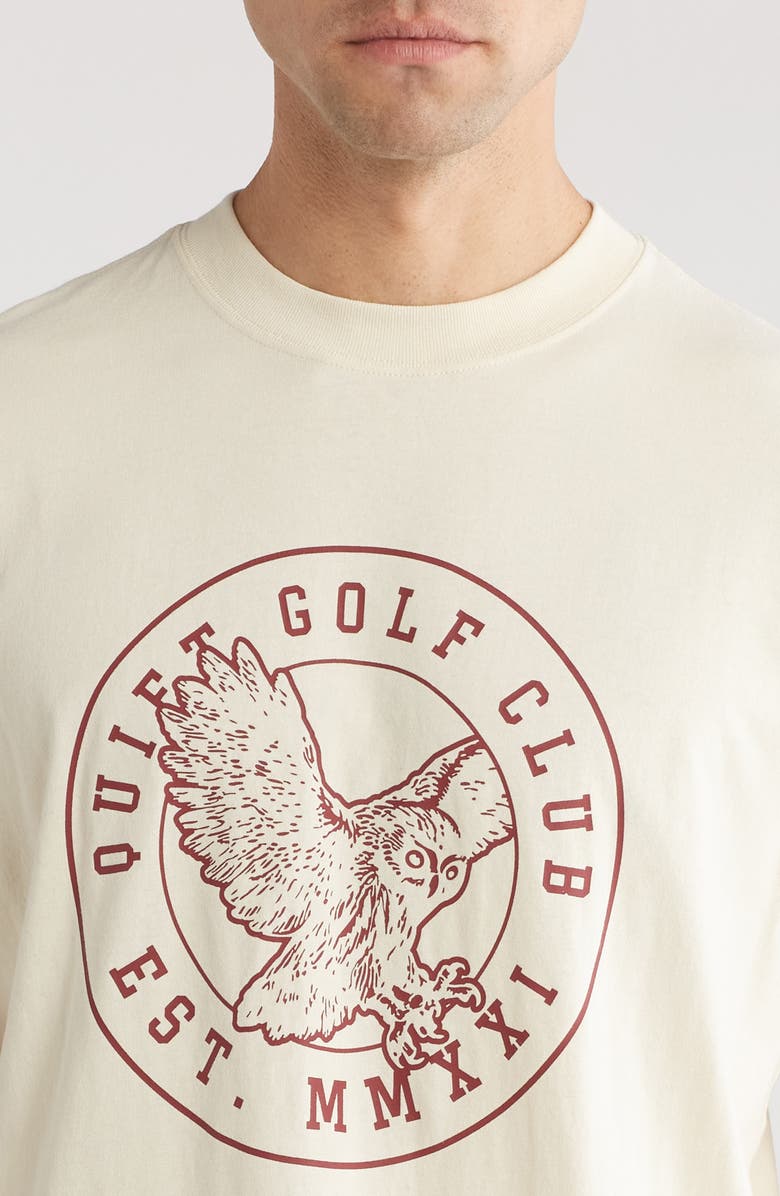 Quiet Golf QGU Cotton Graphic T-Shirt, Alternate, color, 