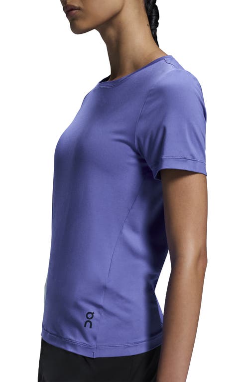 On Movement-t Running T-shirt In Iris