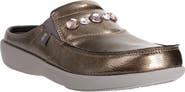 Revitalign Siesta Slide Dazzle Faux Leather Clog