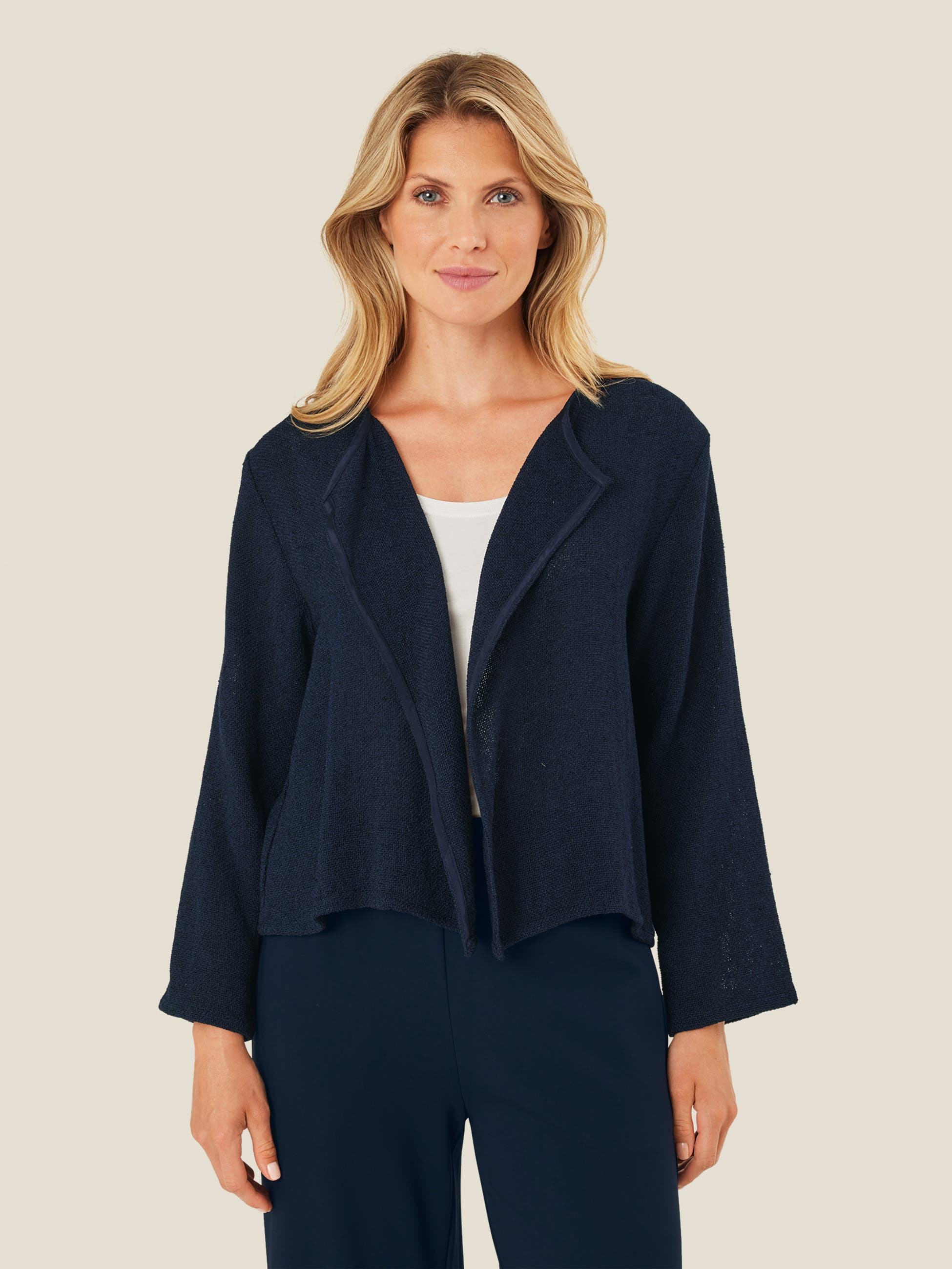MaJulitta Open Front Boucle Jacket - image 3
