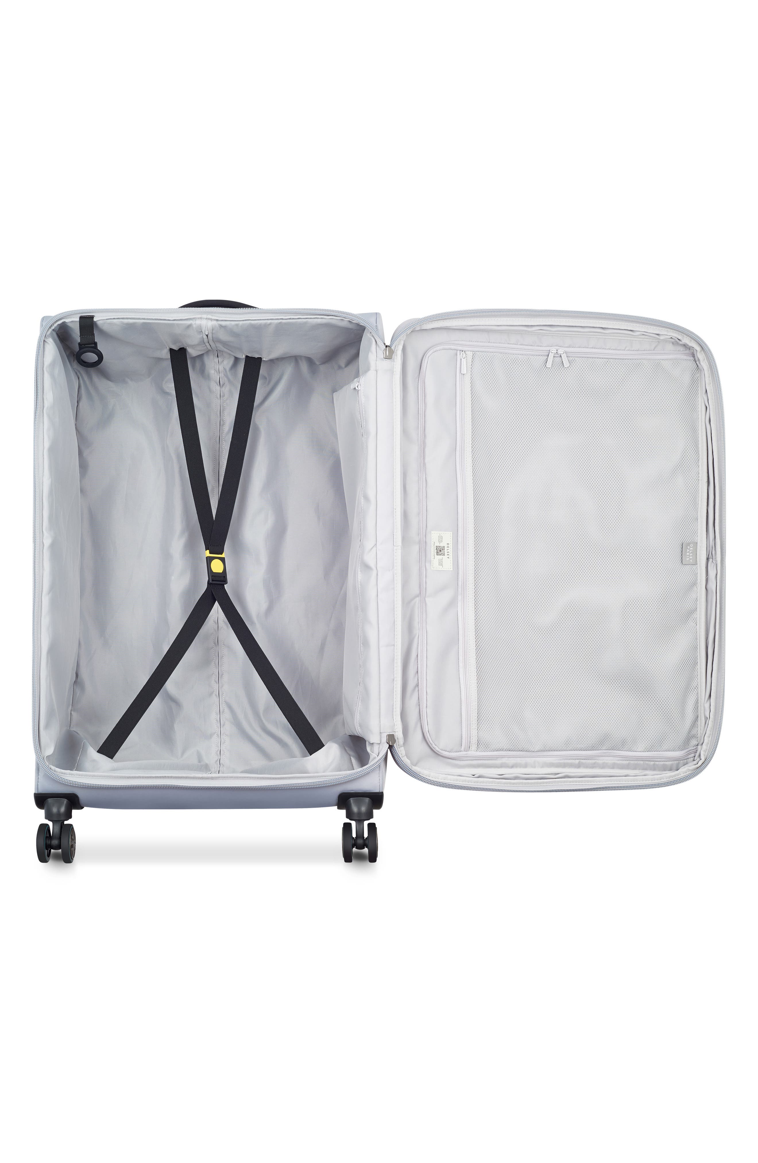 DELSEY Cruise 3.0 28-Inch Softside Spinner Luggage, Alternate, color, Platinum