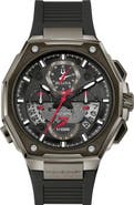 BULOVA Series X Chronograph Rubber Strap Watch, 45mm