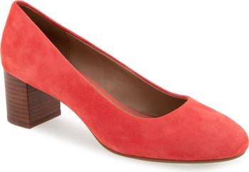 Ebel Block Heel Pump - Wide Width Available
