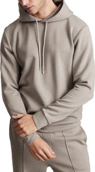 Reiss Fabien Double Knit Hoodie