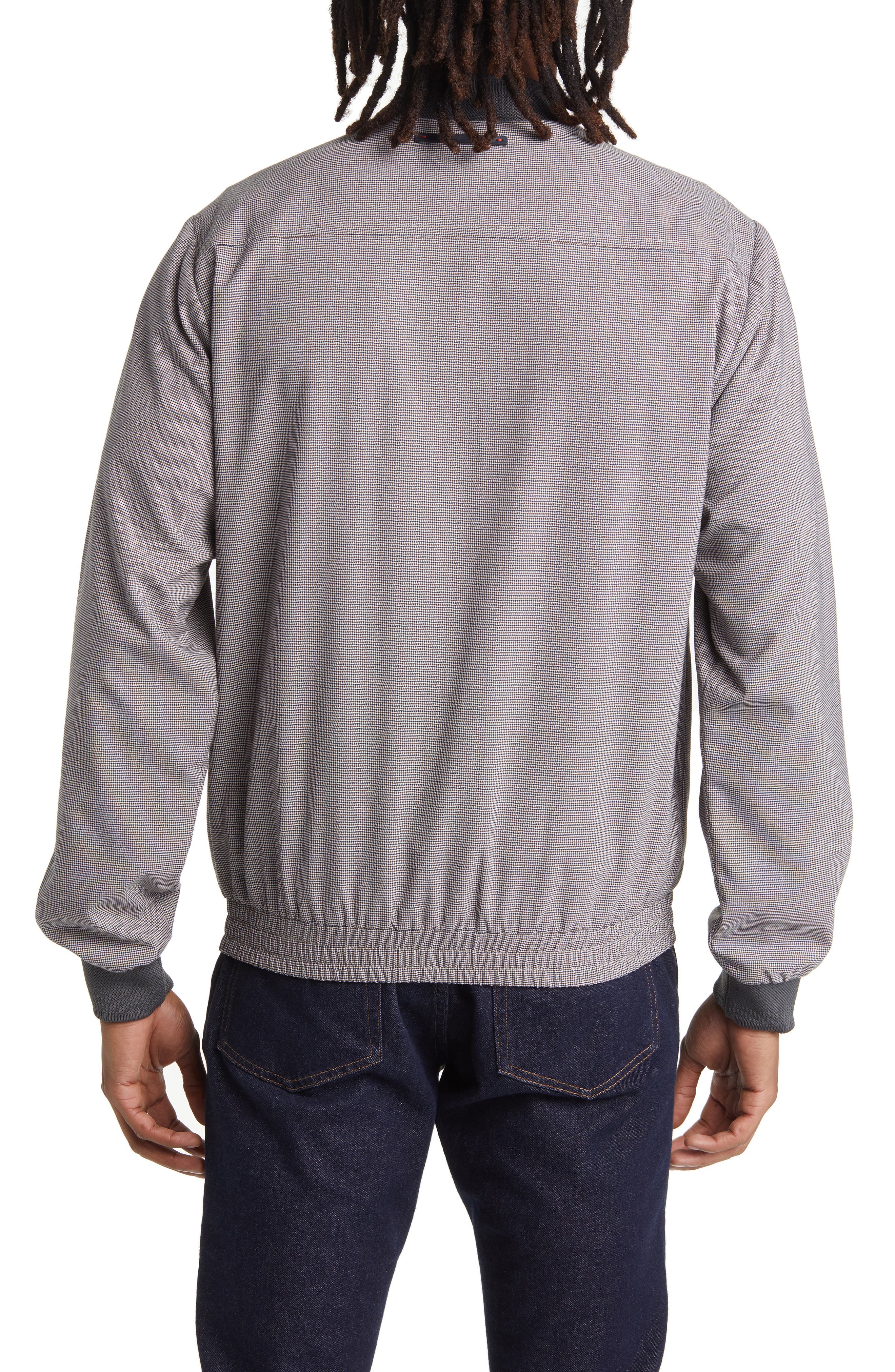 Houndstooth Check Bomber Jacket - image 2