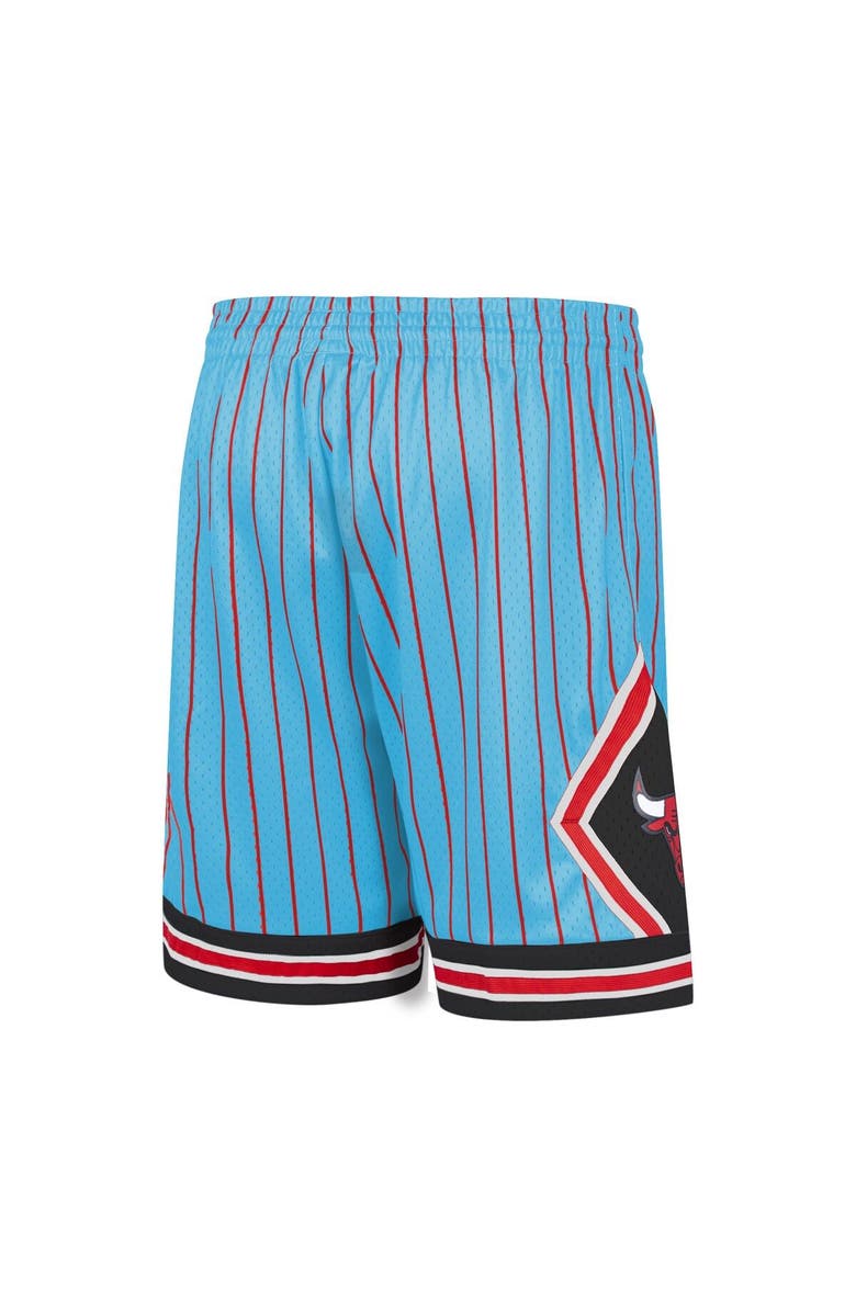 Mitchell & Ness Men's Mitchell & Ness Blue Chicago Bulls Hardwood Classic Reload Swingman Shorts, Alternate, color, 