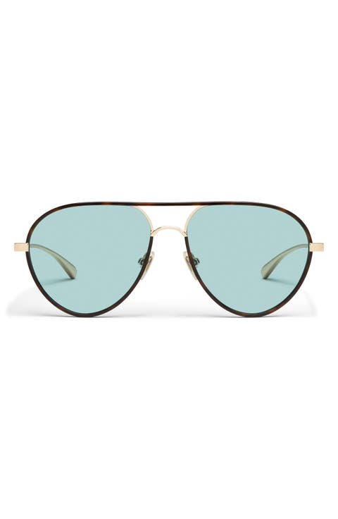 Say Less 59mm Aviator Sunglasses