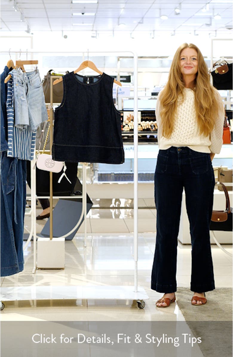 Denim Shell Top, sales video thumbnail