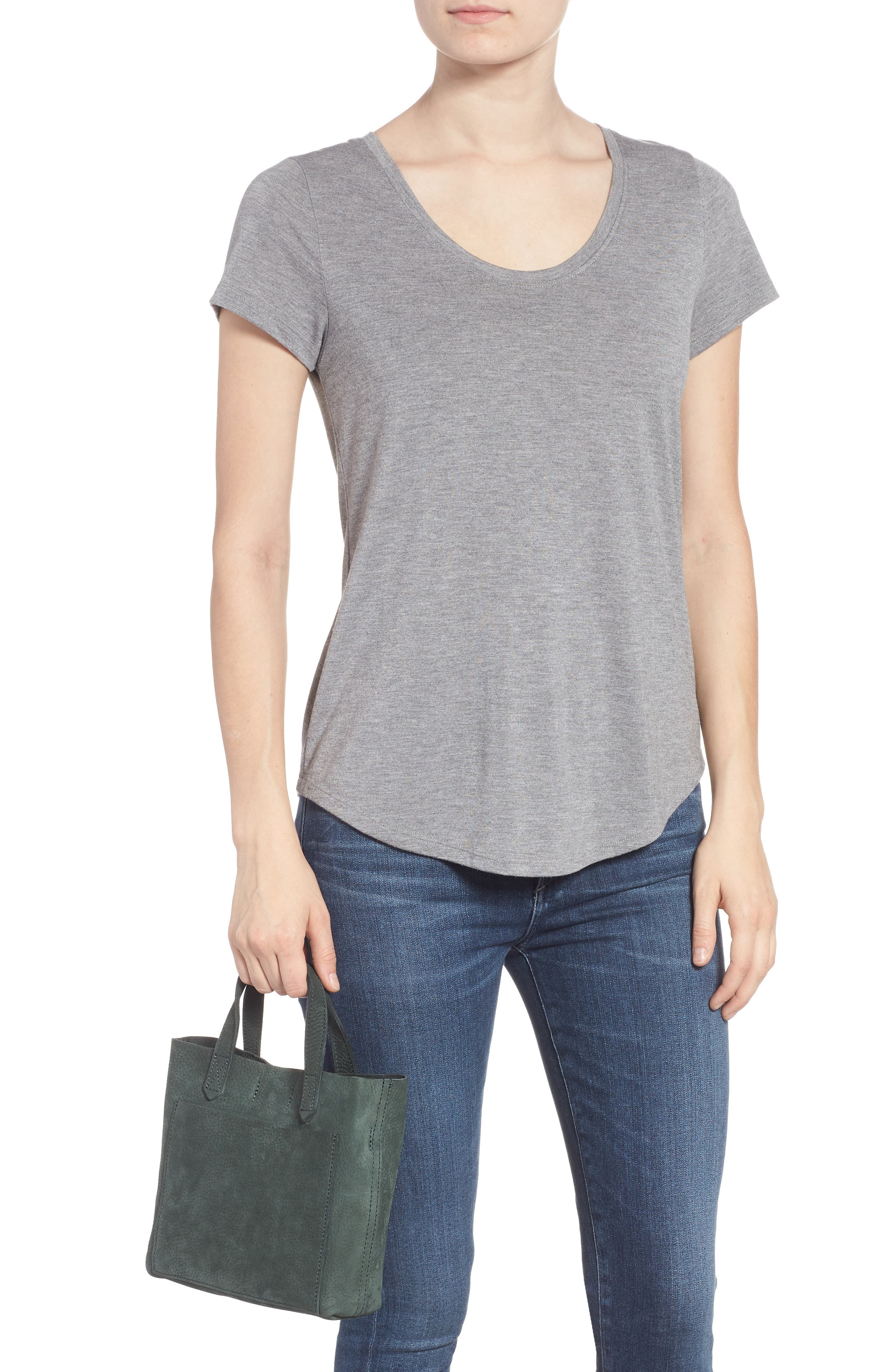 Madewell Small Transport Leather Crossbody, Alternate, color, 