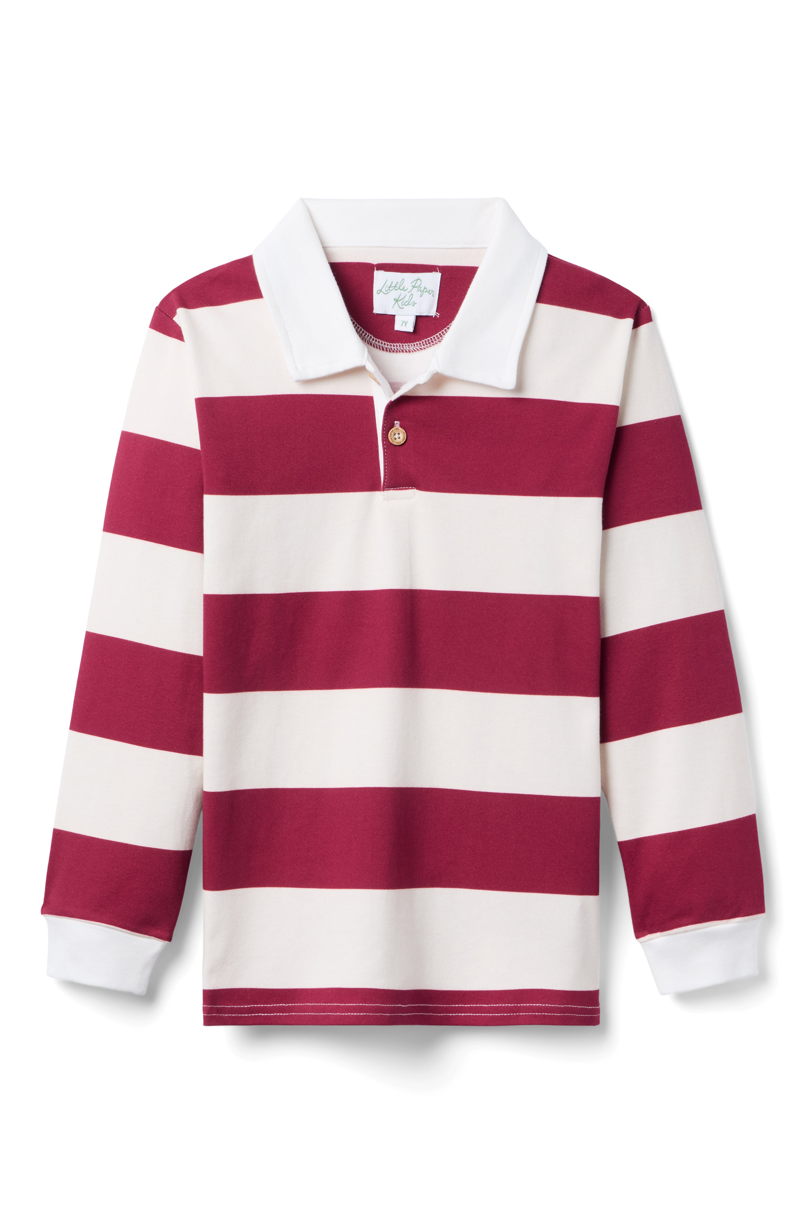 Burgundy / White